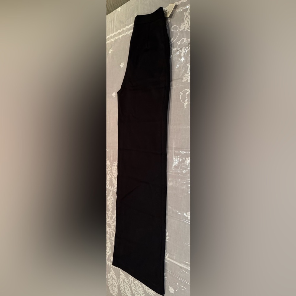 NWT OSMAN Black dress pants - Size 6. HIGH WAISTED AND WIDE LEG - Picture 4 of 16